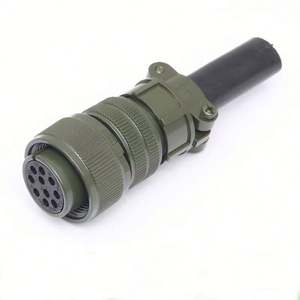 Conector Circular de Alta Tensión de 26 Pines, Fabricante Chino, Tipo Bayoneta MS3106A28-12, Terminación DIN con Función de Tornillo para Conexión - Product Image 3