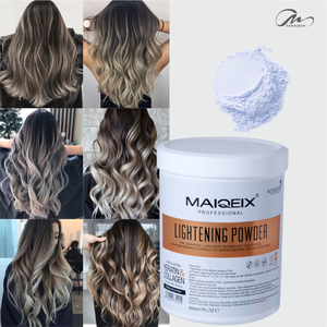 Polvo Decolorante Permanente Anti-Amarillo para Cabello Rubio, 500g, Profesional de Salón, Fórmula Suave Sin Polvo para Cabello Oscuro, Seguro y de Alta Potencia - Product Image 1