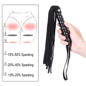 Accessoires exotiques de bondage sexuel en métal avec pampilles, <span class=keywords><strong>fouet</strong></span> de flirt, <span class=keywords><strong>fouet</strong></span> de fessée, <span class=keywords><strong>fouet</strong></span> de fessée fétichiste, <span class=keywords><strong>fouet</strong></span> à chaîne Pepper - Product Image 5