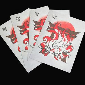 カスタムマットバックアートカードスリーブ66x91mmテクスチャ印刷カードスリーブMTG/TCGゲームカード保護スリーブ - Product Image 4