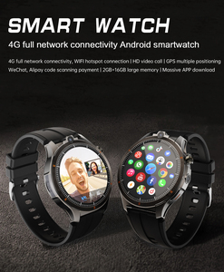 UV16 4G Reloj Inteligente 1,43 \ "AMOLED GPS Android WiFi 800mAh IP68 Impermeable IP Cámara Giratoria Descargar Aplicaciones para Hombres Gel de Sílice - Product Image 4