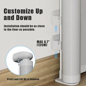 Probebi porte de sécurité pour bébé en maille de portes d'<span class=keywords><strong>escalier</strong></span> porte de sécurité pour bébé rétractable pour enfant et enfant - Product Image 4