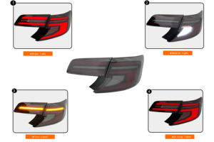 Luces Traseras Secuenciales Dinámicas WELIFTRICH para Toyota Camry Versión Estadounidense 2012-2014 - Product Image 3