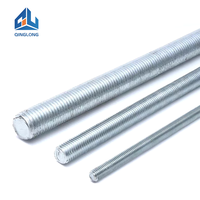 High Strength Threaded Rod With Strong Pulling Force Grade 8.8 12.9 Studs Threaded Rods for Construction