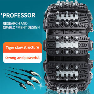 Direkt vom Hersteller: Hochwertige Anti-Rutsch-Kette, Raupenketten-Typ, Universelle Tigerkralle-Schneekette zum Eisbrechen im Winter - Product Image 2