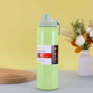 Botella Deportiva de Acero Inoxidable con Aislamiento al Vacío para Senderismo, Montañismo, Ciclismo y Viajes - Product Image 3