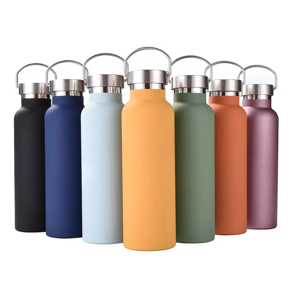 Amazon top seller sublimation blanks bpa free thermo cups stainless steel gym sport insulated hot water bottle with custom logo