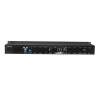 LAIKESI 234XL Équipement audio professionnel Stéréo 2/3 canaux Mono 4 canaux Crossover Égaliseur audio Interface XLR Aluminium