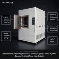 Cámara de Prueba de Choque Térmico Industrial, Compresor Importado, 127 Programas, 32000 Ciclos, Certificación MIL STD 810G IEC 60068