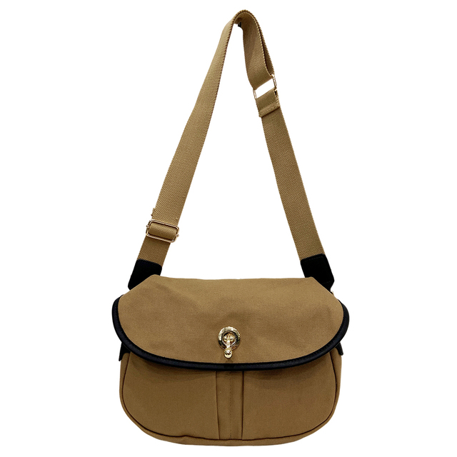 High Quality Canvas Casual Crossbody Bags Fashion Messenger Bags Falp Open Daily Use Unisex Crossbody Shoulder Bags