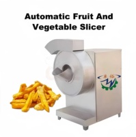Hete Verkoop Fruit En Groente Frietjes Snijmachine Aardappelchips Radijs Tarostrips Snijmachine Snijmachine