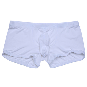 Boxer Brief da <span class=keywords><strong>Uomo</strong></span> in Nylon di Ottima Qualità con Logo Personalizzato, Intimo Sexy in Seta di Ghiaccio con Logo Privato - Product Image 6