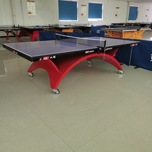 Mesa de Ping Pong Plegable para Uso en Interiores y Exteriores, Diseño Arcoíris Grande, 760 mm de Altura - Product Image 4