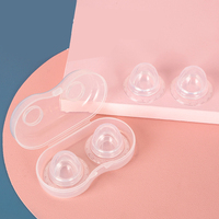 Extracteur de mamelon inversé en Silicone sans BPA étui anti-poussière correcteur de ventouse de mamelon pour l'alimentation du nourrisson prévenir l'inversion du mamelon