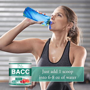 Le supplément de booster d'oxyde nitrique personnalisé en usine favorise la force musculaire et la récupération Poudre BCAA - Product Image 3