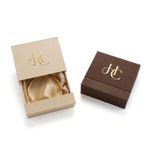 Caja de Pulseras Tipo Boutique, Color Personalizado, Caja de Regalo Rígida con Cajón para Joyería, Inserto de Satén, Estampado en Relieve, Logotipo Personalizado, Precio de Fábrica al por Mayor - Product Image 1