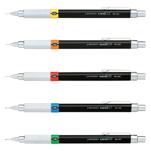 Lápices Mecánicos Uni Serie M3-552 Multicolor con Punta Redonda para Escritura, Oficina y Escuela, 0.3-0.9mm, Plástico - Product Image 6
