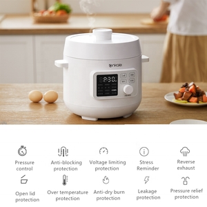 <span class=keywords><strong>Olla</strong></span> Eléctrica Multiusos Programable y Personalizable de Diseño Moderno de Fábrica Anjiale para Cocinar Rápidamente en Casa. - Product Image 6