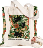 Sac fourre-tout en toile écologique personnalisé avec poche pour femmes, sacs pliables à soufflets en tissu avec motif pour cadeau publicitaire