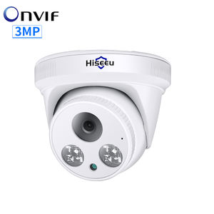 Купольная камера hiseeu, H.265, POE, 3 Мп, ночное видение, датчик движения, HD запись звука, для дома - Product Image 2