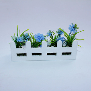 Miniature <strong>Fence</strong> Flower Set Miniature <strong>Fence</strong> Potted Plant Home Decoration Photo Props Model Dollhouse Garden Decor - Product Image 6