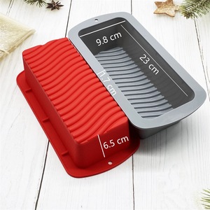 Silicone Cake Mold Rectangular 23x9.8x6.5 Cm Food Grade Baking Mold For Toast Bread Easy Unmold Cake Tools - Product Image 1