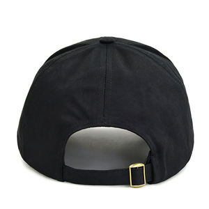 Gorra de Béisbol Negra para Hombre y Mujer, Personalizada con Letra Chenille 3D y Parche de Estrella, Ajustable, Deportiva - Product Image 6