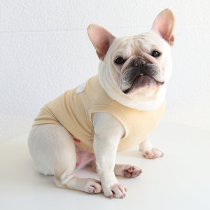 Maglietta/Gilet in cotone imbottito Petstyle per Bulldog Francese, Corgi, Bulldog Inglese, Pug - Modello Orsetto Bianco - Per tutte le stagioni - Product Image 3