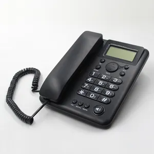 New Model Caller ID Corded Single Line Telephone Analog Phone Landline Phone