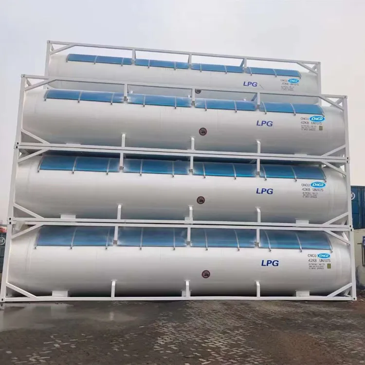 Taşıma için düşük fiyat 40ft lpg Iso Tank konteyner