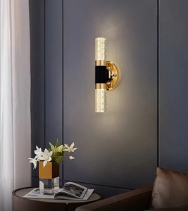 Applique murale moderne dorée <span class=keywords><strong>de</strong></span> luxe pour chambre à coucher salon escalier créatif lumière personnalisée pour <span class=keywords><strong>miroir</strong></span> <span class=keywords><strong>salle</strong></span> <span class=keywords><strong>de</strong></span> <span class=keywords><strong>bain</strong></span> <span class=keywords><strong>luminaire</strong></span> - Product Image 1