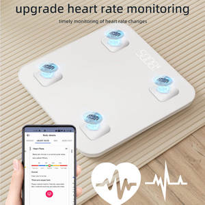 Báscula Digital AICITY para <span class=keywords><strong>Baño</strong></span>, con Medición <span class=keywords><strong>de</strong></span> Grasa Corporal y BMI, Conexión Bluetooth, para Análisis Corporal - Product Image 3