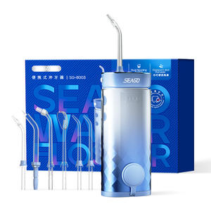 Irrigador dental eléctrico Saijia SG-8003 IPX7, impermeable, con carga inalámbrica, portátil, para limpieza de dientes. - Product Image 3