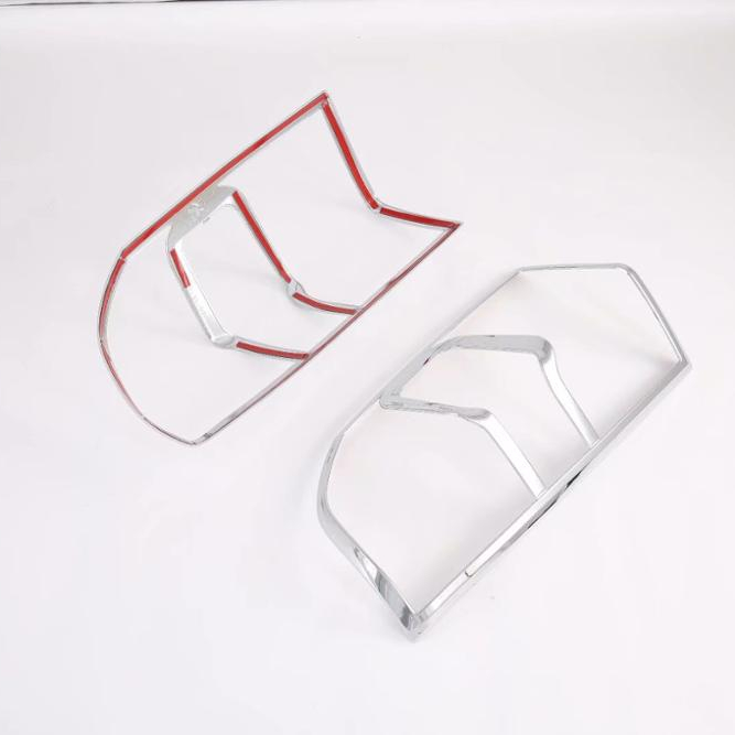 2 шт., хромированные задние противотуманные фары из АБС-пластика для NIssan патруль y61, аксессуары 2005-2009