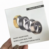 Vente flash - Bague connectée pour la santé - Taille 13 #   Podomètre d'exercice avec contrôle par application, suivi de la fréquence cardiaque, de la variabilité de la fréquence cardiaque (VFC) et du sommeil