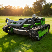 Robot Pemotong Rumput Desain Terbaru Aman dan Terjamin Lebar Pemotongan 900mm Mini Robot Pemotong Rumput