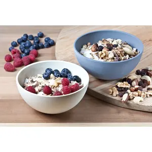 Bol à céréales en bambou biodégradable gadgets écologiques - Product Image 1