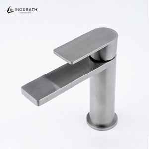 Duy nhất-lỗ thép không gỉ lưu vực Vòi nước 1 xử lý thiết kế cao cho nước nóng lạnh sức khỏe thiết bị vệ sinh cho phòng tắm sử dụng Trung Quốc - Product Image 4