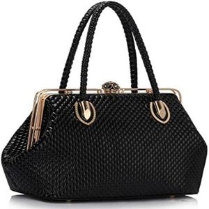 Women Faux Leather Handbag With Tassel Hanging Accent Secure <b>ZIP</b> Closure Spacious Main Compartment Shoulder Strap <b>Purse</b> - Product Image 1