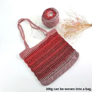 Gradiente <span class=keywords><strong>de</strong></span> galaxia, hilo plateado <span class=keywords><strong>de</strong></span> 1,5mm, segmento <span class=keywords><strong>de</strong></span> gradiente brillante, tinte hueco <span class=keywords><strong>de</strong></span> algodón, hilo <span class=keywords><strong>de</strong></span> bolsa DIY para hacer bolsas - Product Image 3