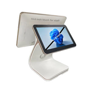 <span class=keywords><strong>Point</strong></span> de <span class=keywords><strong>Vente</strong></span> avec Balance et Double Écran pour Affichage des Prix, Système Windows/ANDROID, Caisse Enregistreuse - Product Image 1