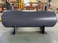 Fábrica 150L Receptor de líquido refrigerante Tanque receptor de freón R22 R404a R507 3.5Mpa Prueba de presión Q345R Valores de acero Mirilla