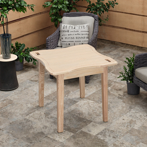 Chất Lượng Cao Hiện Đại Bằng Gỗ Tự Nhiên Bàn Ăn Không Gian Tiết Kiệm Vuông Bàn Cà Phê Nhỏ Bàn Bếp - Product Image 5