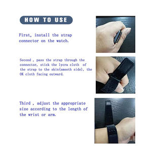 JIEHUAN manifattura fascia da braccio di dimensioni personalizzate cardiofrequenzimetro cinturino pettorale cinturino in plastica prodotto OEM borse sportive Unisex JH-0145 - Product Image 5