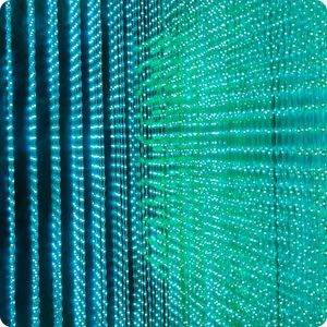 3D Pha Lê Đèn hình ngoài trời không thấm nước <span class=keywords><strong>LED</strong></span> Mạng Red Hall KTV bầu không khí trang trí ánh sáng pha lê pháo hoa ánh sáng Cube - Product Image 1