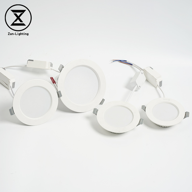 Ultra Thin Fast Shipping 7W Recessed LED Ceiling Down Light Living Room Aluminum 3000K 6000K Led Downlight