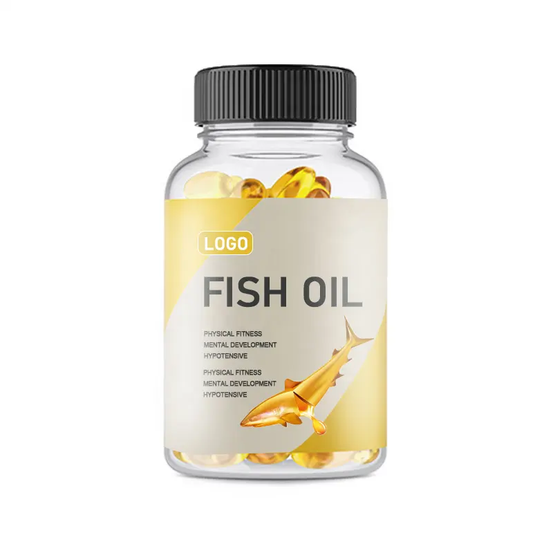 Omega 3 Rasa Minyak Hati Ikan Suplemen Minyak Ikan Vegan Natural Softgel Dewasa 3 1000Mg Produk Kesehatan Kekebalan Tubuh & Anti-kelelahan