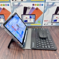 Tableta SAILBook B57 Pro de 10.1 Pulgadas con Android 16, Teclado y Ratón, 16 GB + 512 GB, 2 SIM + WiFi, Batería de 10000 mAh para Trabajar y Estudiar