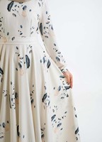Robe traditionnelle de prière islamique, haut de gamme, vêtements ethniques, motif arabe, mousseline évasée, Abaya, Hijab, dubaï, Robe musulmane, Ramadan
