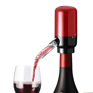 Automatico intelligente elettronico vino rosso Decanter rubinetto del vino Dispenser pompa USB ricaricabile elettrico istantaneo aeratore del vino